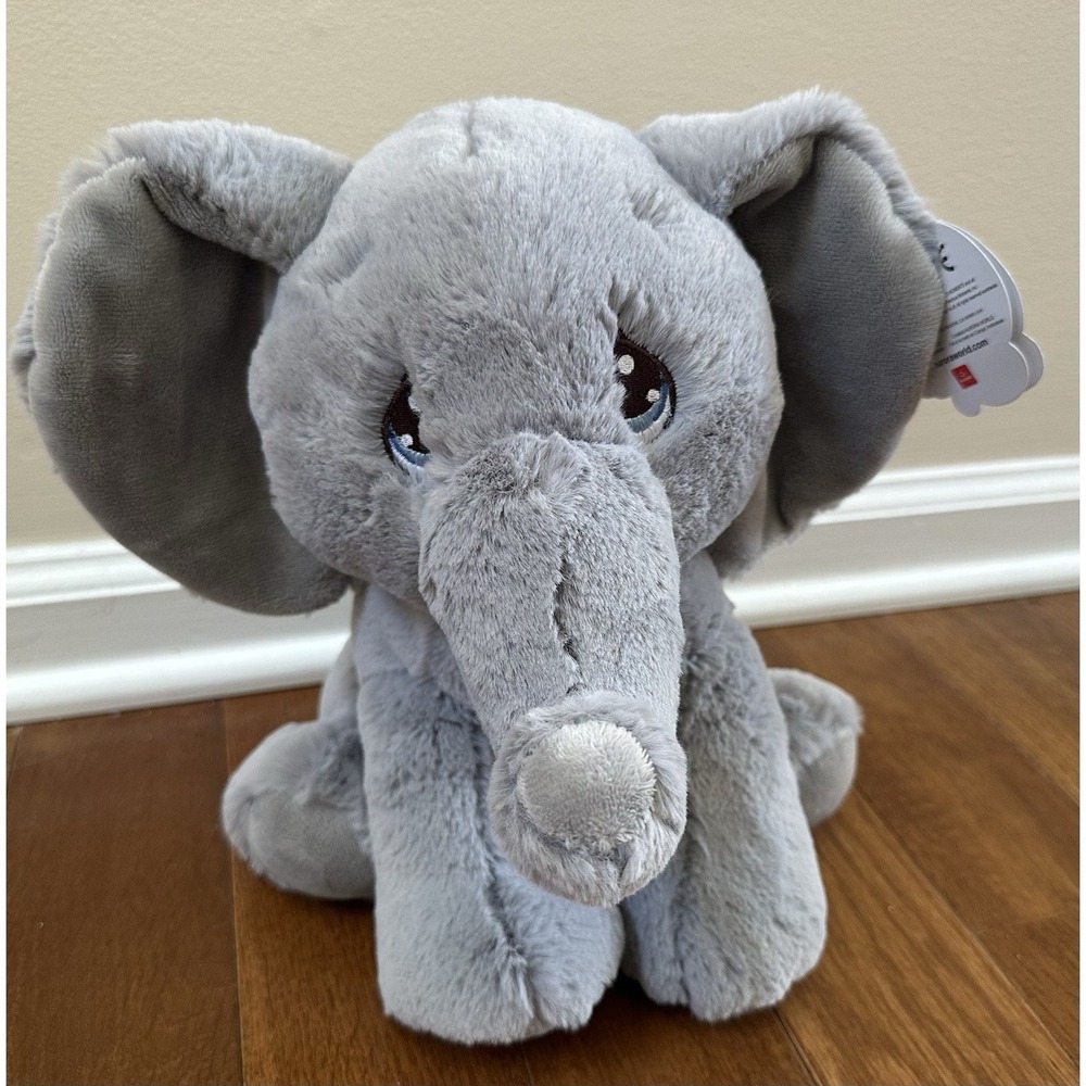 Aurora Precious Moments 12" Tuk‎ Plush Stuffed Animal Elephant NWT